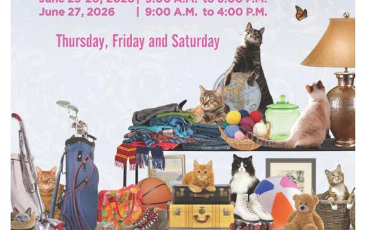 Milwaukee Annual 3-Day Rummage Sale June 25 26 and 27 benefiting Second Hand Purrs